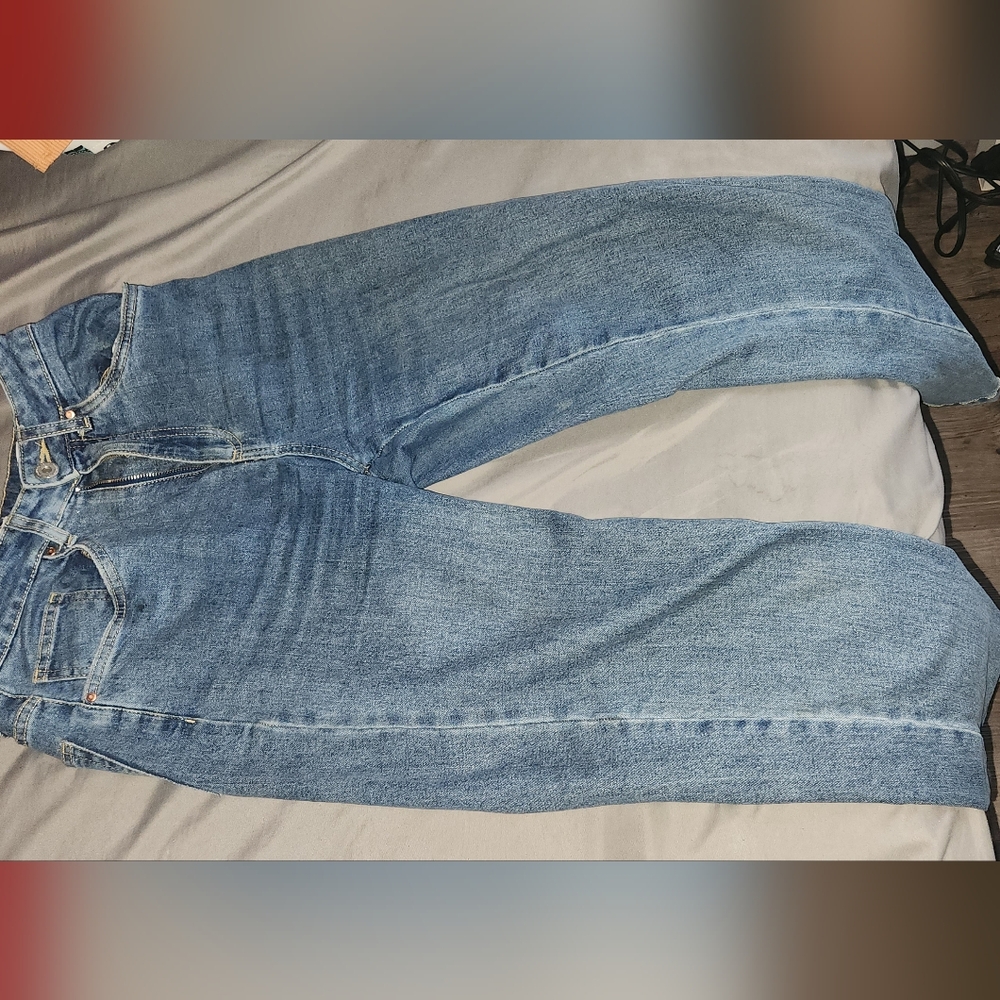 Straight Legged Jeans